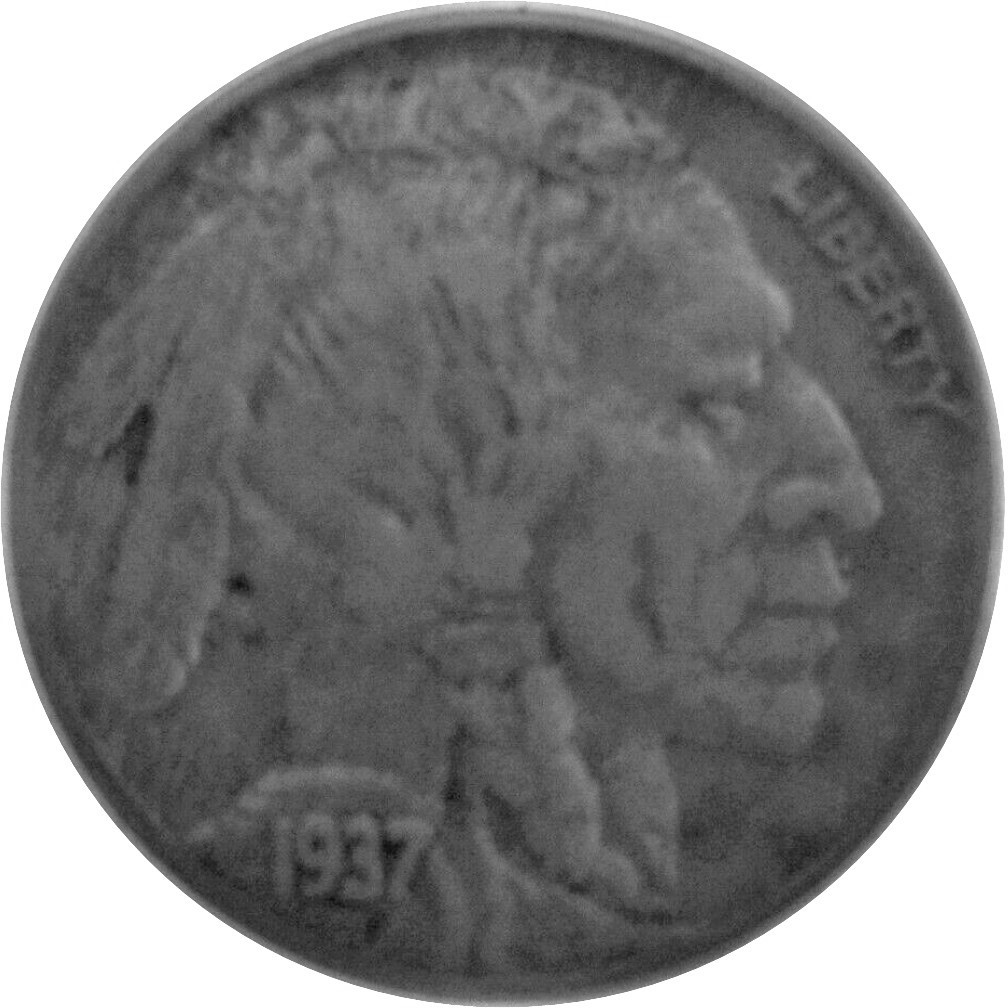 1937-D-5c-Buffalo-Nickel-3-Legs-#2